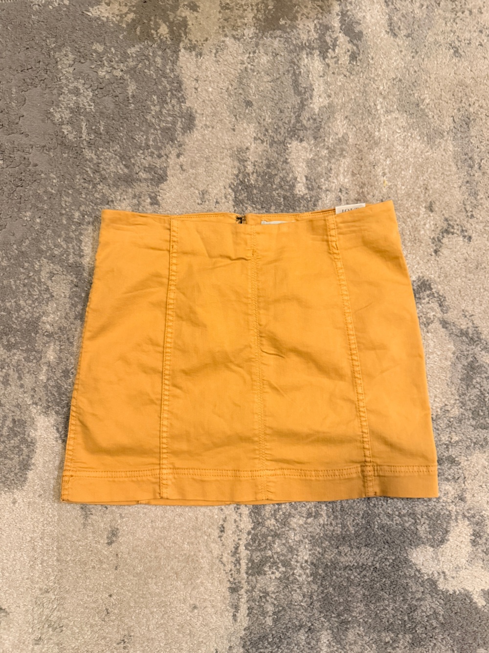 NWT Jolt Orange Mini Skirt with Branded Waist Label